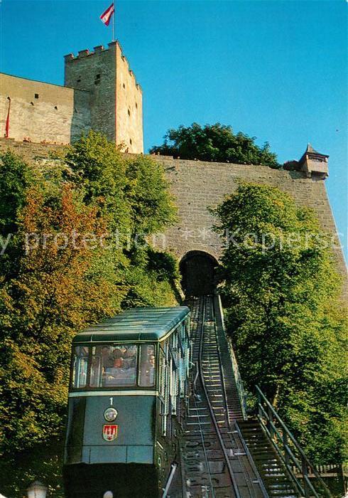 Bergbahn Drahtseilbahn Hohensalzburg