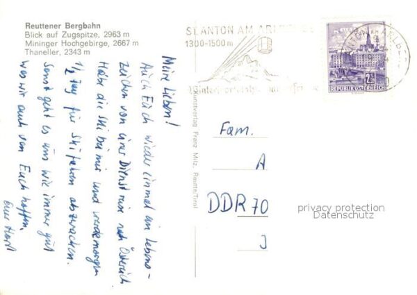 Seilbahn Reuttener Bergbahn Zugspitze Mininger H – Bild 2