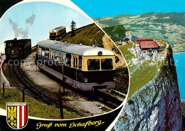 Zahnradbahn Schafberg Berghotel Schafbergspitze Sch