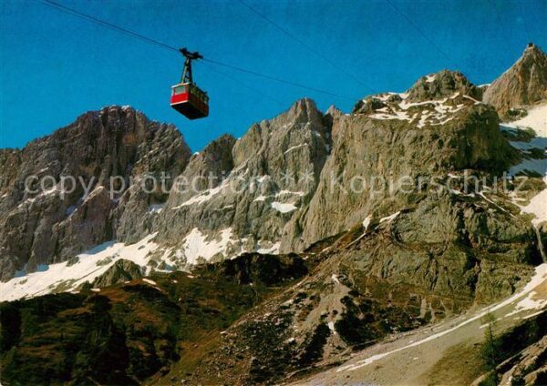 Seilbahn Dachsteinsüdwand Türlwandhütte Hunerkog