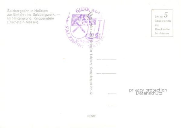 Seilbahn Salzbergbahn Hallstatt Krippenstein – Bild 2
