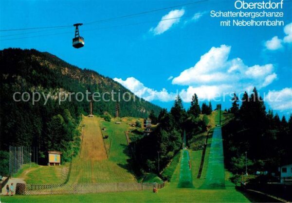 Seilbahn Nebelhorn Schattenbergschanze Skistadio