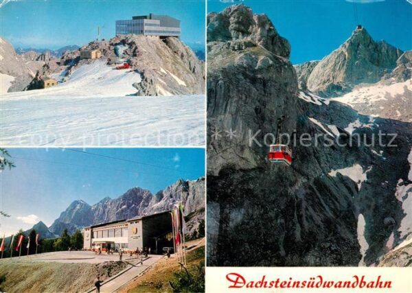 Seilbahn Dachsteinsüdwandbahn Bergstation Talsta