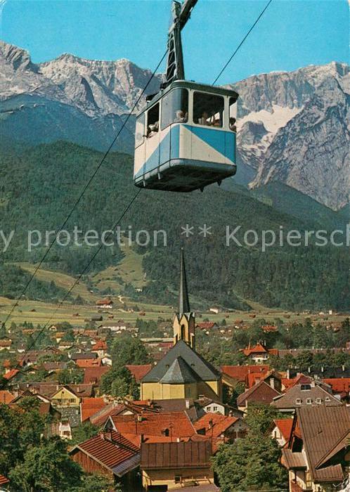 Seilbahn Wankbahn Garmisch-Partenkirchen Höllent