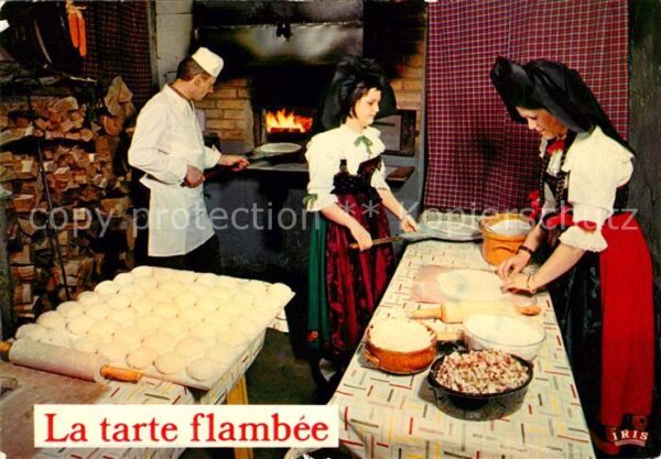 Trachten Alsace Tarte Flambee