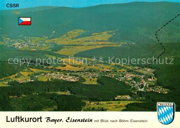 Grenze Douane Zoll Landesgrenze Bayerisch Eisenstein Böhmi