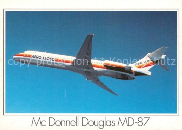 Flugzeuge Zivil Aero Lloyd Mc Donnell Douglas MD-87