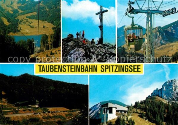 Seilbahn Taubenstein Spitzingsee