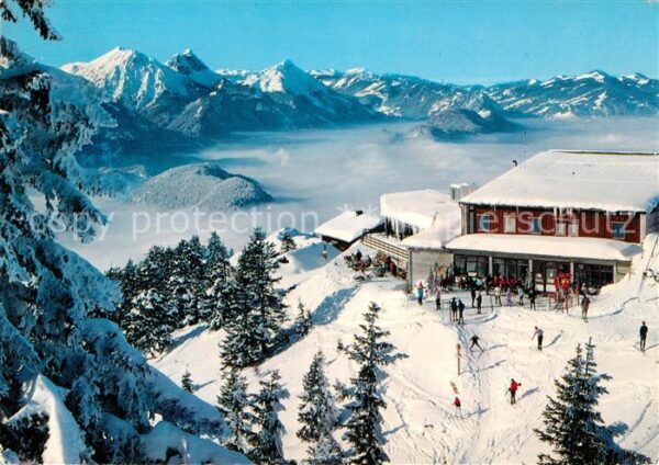 Seilbahn Tegelberg Bergstation Berggaststätte Sc