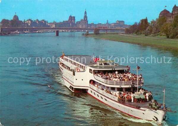 Motorschiffe Oberelbe Weisse Flotte Dresden