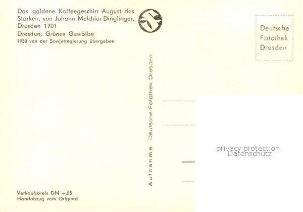 Kaffee Goldenes Kaffeegeschirr August der Star – Bild 2