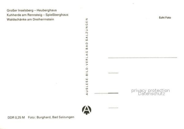 Wandern Rennsteig Grosser Inselsberg Heuberghau – Bild 2