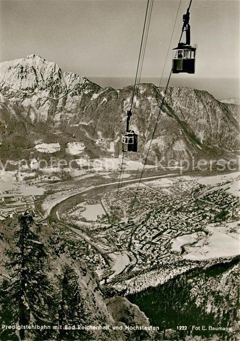 Seilbahn Predigtstuhl Bad Reichenhall Hochstaufe