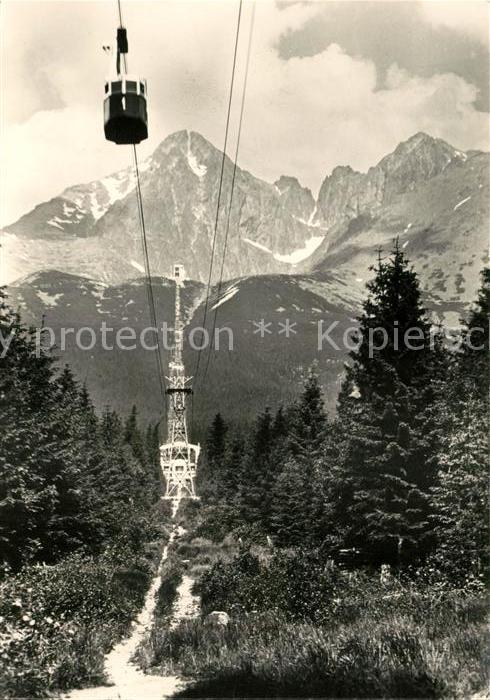 Seilbahn Vysoke Tatry Lanovka na Lomnicky stit