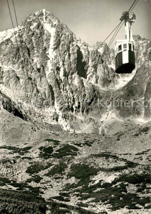 Seilbahn Vysoke Tatry Lanovka na Lomnicky stit