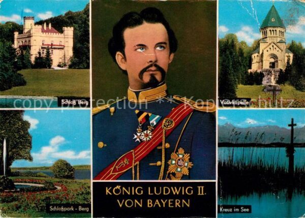 Adel Bayern König Ludwig II. Schloss Berg Votivkape