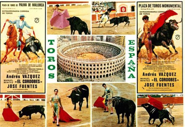 Stierkampf Toros Espana Andres Vazquez Jose Fuente