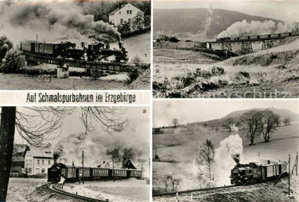 Eisenbahn Schmalspurbahn Streckenwalde Oberwiesen