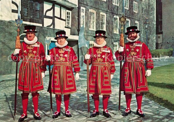 Leibgarde Wache Tower of London Yeoman Warders