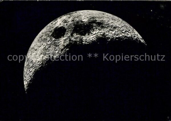Astronomie Moon aged 4 days Lick Observatory