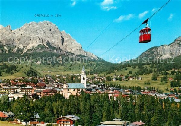 Seilbahn Cortina d_Ampezzo Funivia Monte Faloria