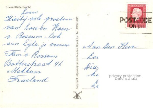 Trachten Holland Friese Klederdracht – Bild 2