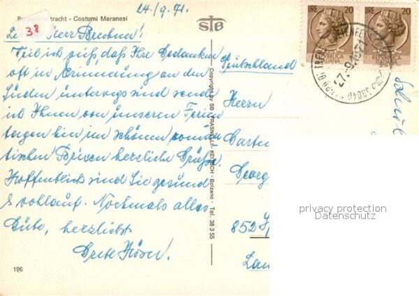Trachten Italien Merano – Bild 2