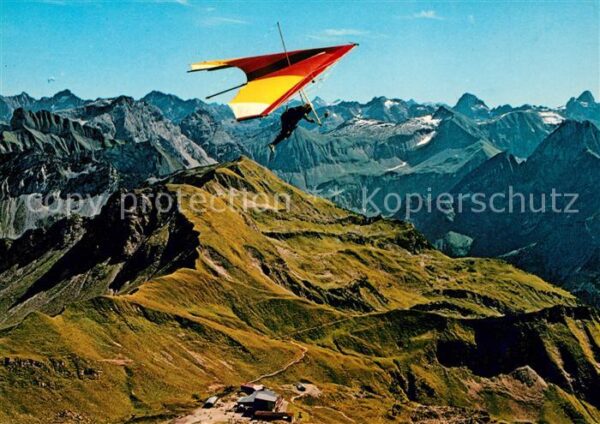 Drachenflug Drachenflieger Nebelhorn Oberstdorf