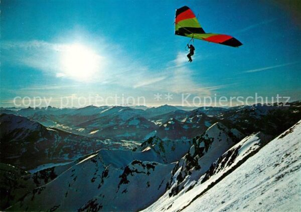 Drachenflug Alpen