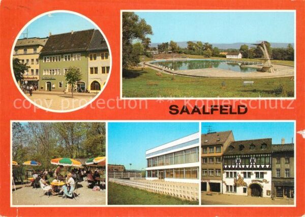 Saalfeld Saale Milchbar Markt Gaststätte Sokolov