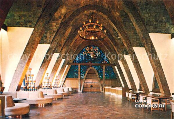 Cavas Codorniu Sala de recepcion Puig y Cadafalch