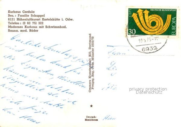 Kortelshuette Fliegeraufnahme Kurhaus Cordula – Bild 2
