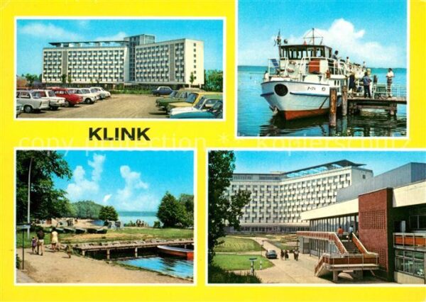 Klink Waren Erholungsheim Herberg Warnke MS Fontane