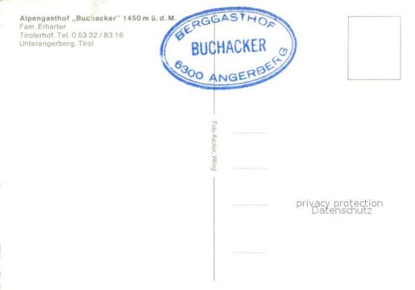 Unterangerberg Alpengasthof Buchacker – Bild 2