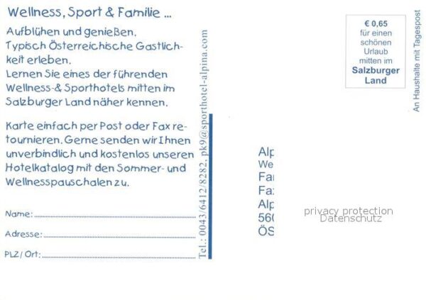 St Johann Pongau Wellness Sporthotel Alpina – Bild 2