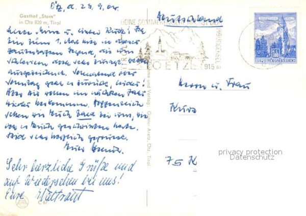 Oetz Tirol Gasthof Stern – Bild 2