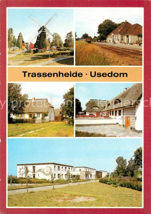 Trassenheide Usedom Mühle Jugenderholungszentrum Bahnhof Wa