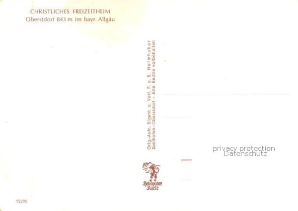 Oberstdorf Christliches Freizeitheim – Bild 2