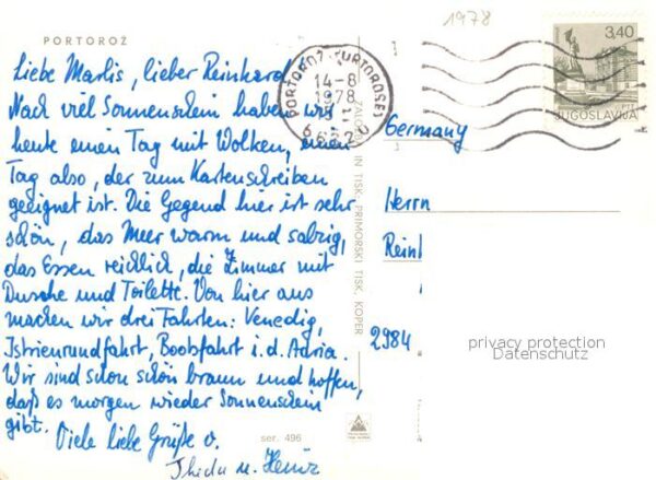 Portoroz Hotel Neptun Apollo – Bild 2