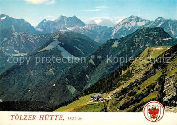 Toelzerhuette Fliegeraufnahme mit Zugspitze und Soier