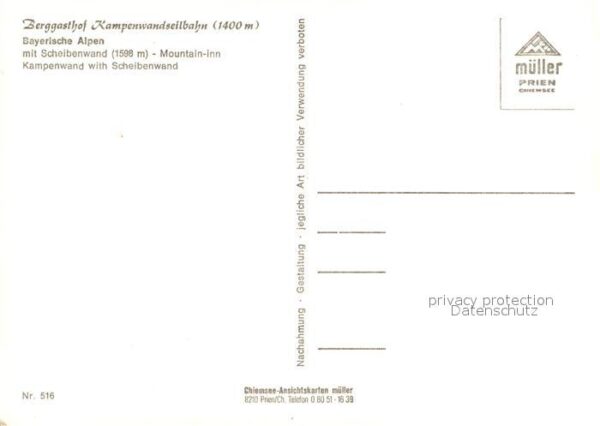 Kampenwand Chiemgau Berggasthof Kampenwand Seilbahn mit Sch – Bild 2