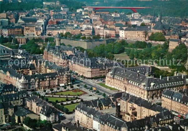 LUXEMBOURG  Luxemburg Fliegeraufnahme