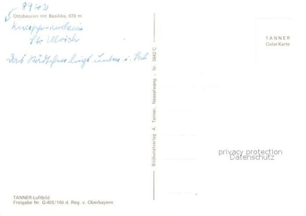 Ottobeuren Basilika Fliegeraufnahme – Bild 2