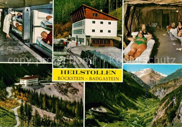 Badgastein Heilstollen Böckstein Details