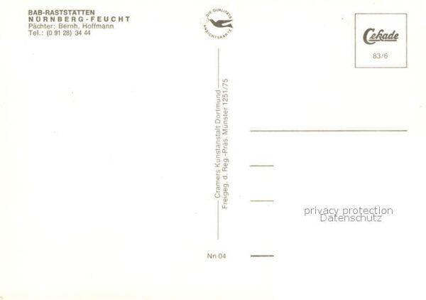 Feucht BAB Raststätten Fliegeraufnahme – Bild 2