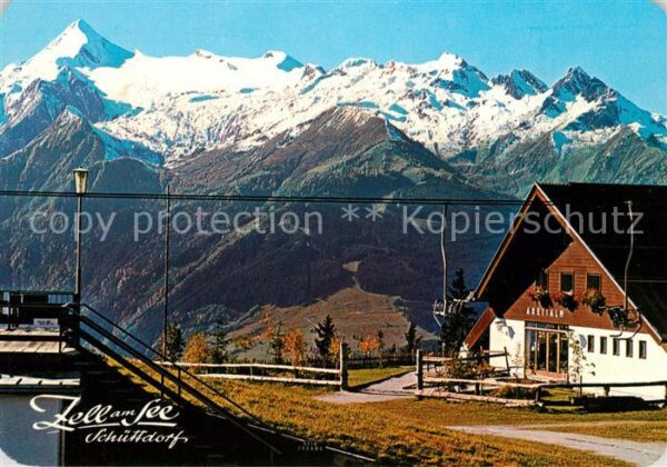 Zell See Areitalm Bergstation der Areitbahn