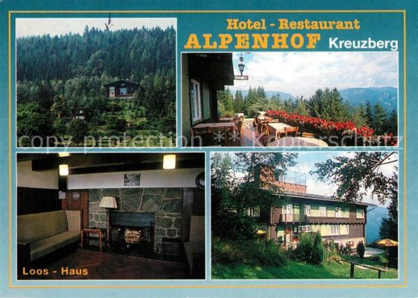Payerbach Hotel Restaurant Alpenhof Kreuzberg Ter