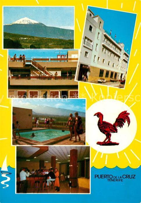 Puerto de la Cruz Hotel Marte Schwimmbad Bar