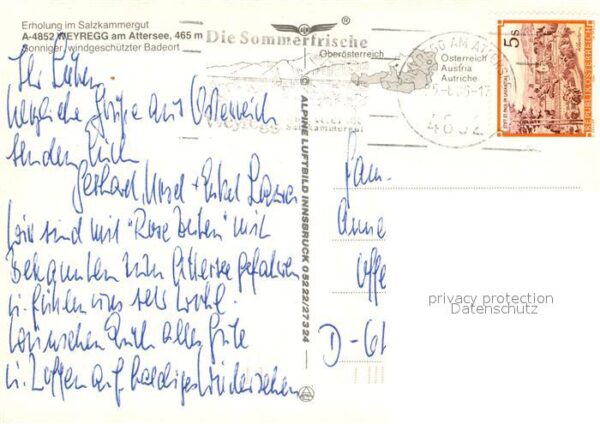 Weyregg Attersee Fliegeraufnahme – Bild 2