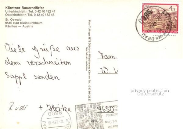 Bad Kleinkirchheim Kaernten mit Unterkirchleitn Oberkirchleitn St O – Bild 2